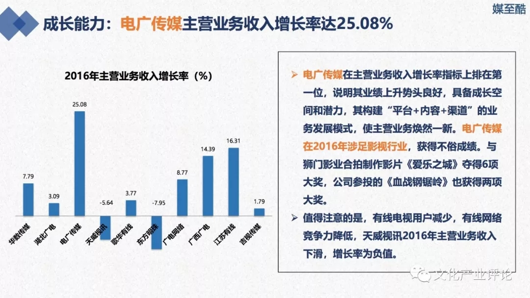 广播电视上市公司财务绩效报告