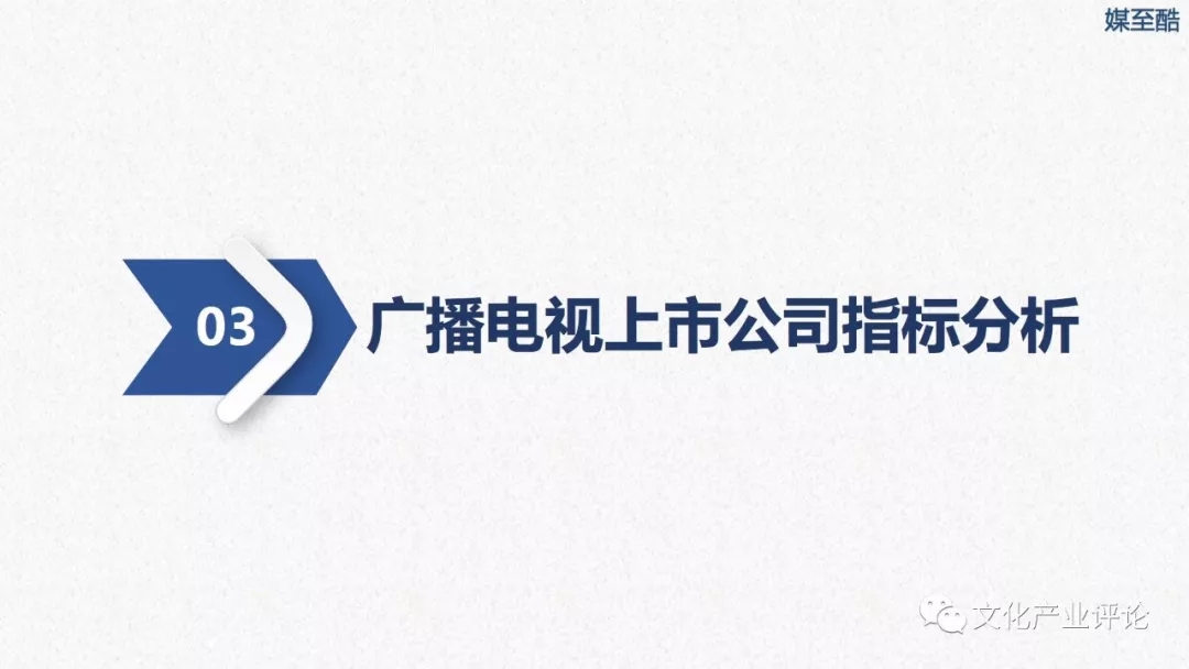 广播电视上市公司财务绩效报告