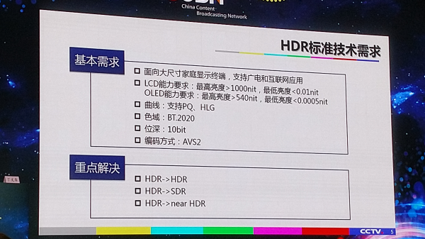 丁文华：中国超高清HDR、3D Audio标准及产业化进展