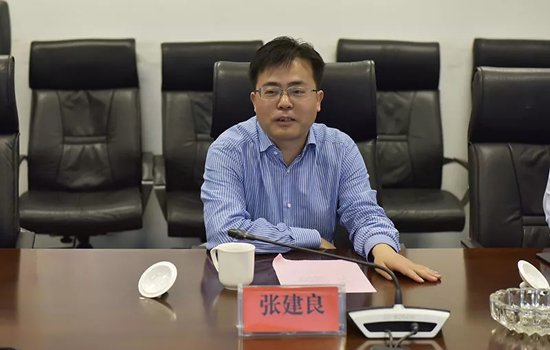 江苏农行领导到江苏有线交流座谈