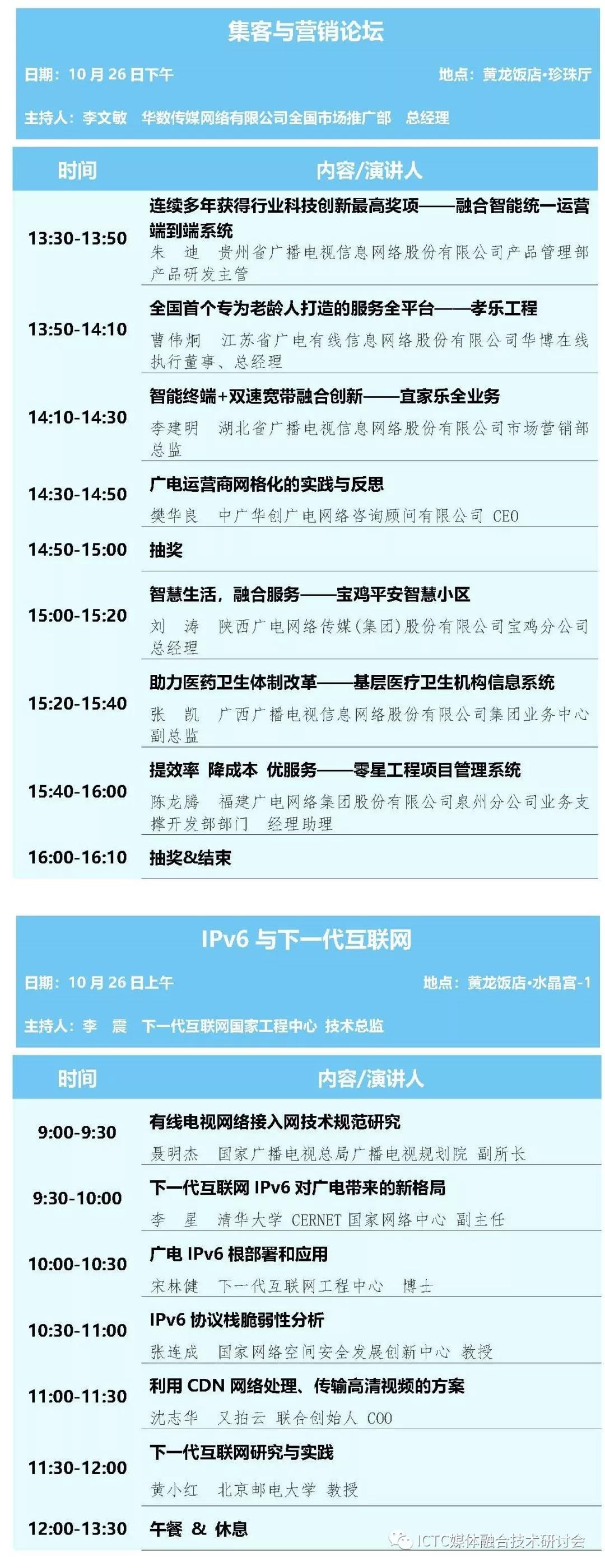 【官宣】ICTC2018详细日程正式发布