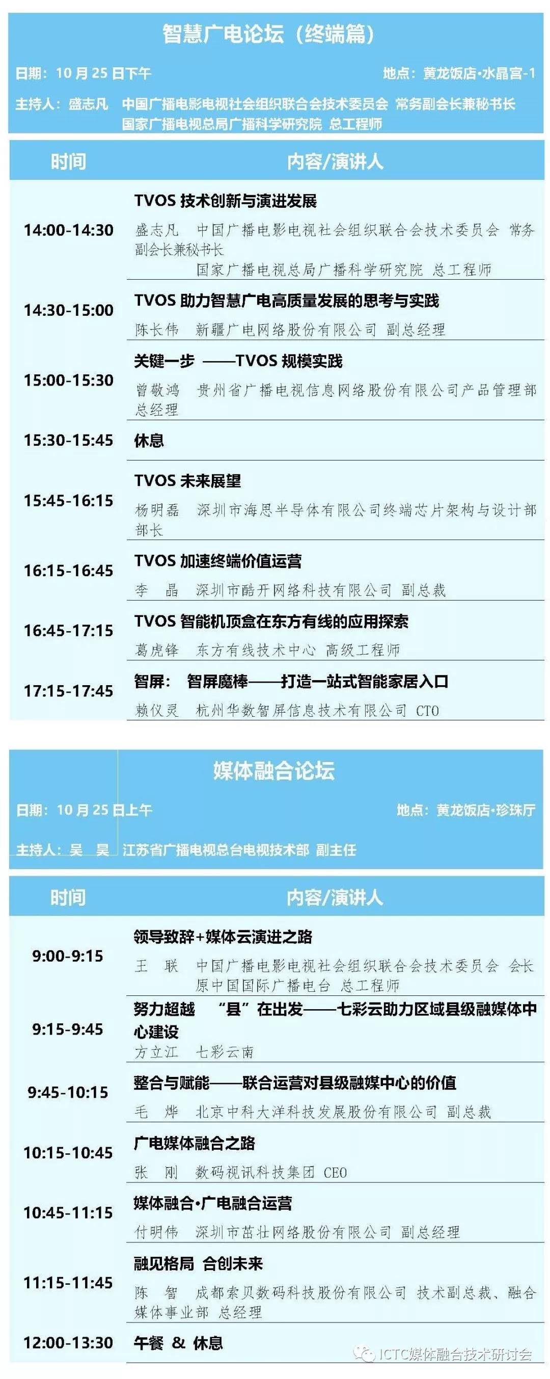 【官宣】ICTC2018详细日程正式发布