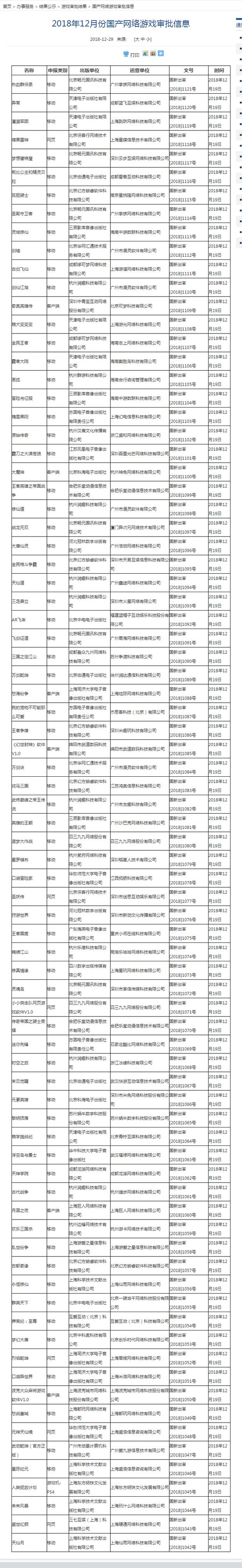 广电总局公布80款国产网络游戏审批