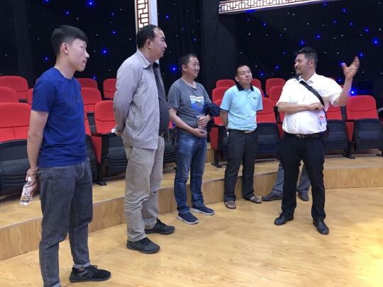 大理州广播电视局到漾濞县检查指导广播电视和融媒体中心建设工作