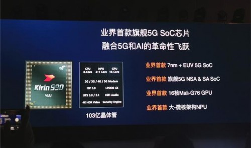 华为Mate30系列5G版直播互联网大会 专业实力锁定首  款5G爆品
