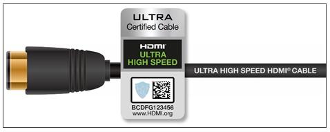 全新超高速 HDMI® 线缆认证计划全面支持包括 8K 在内的全部 HDMI 2.1 功能