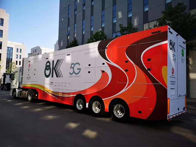 康维讯监视器助力全球首台“5G＋8K”超高清视频转播车