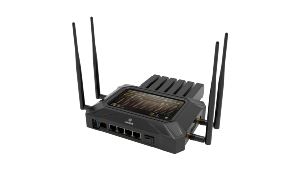 花火4G聚合路由器无线网络支持5G户外直播应急通讯工作