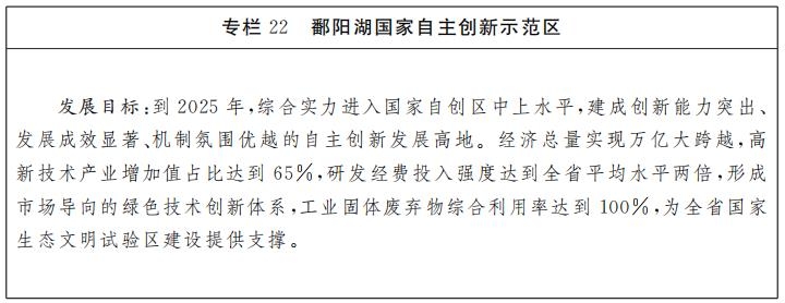 江西省人民政府关于印发江西省“十四五”科技创新规划的通知