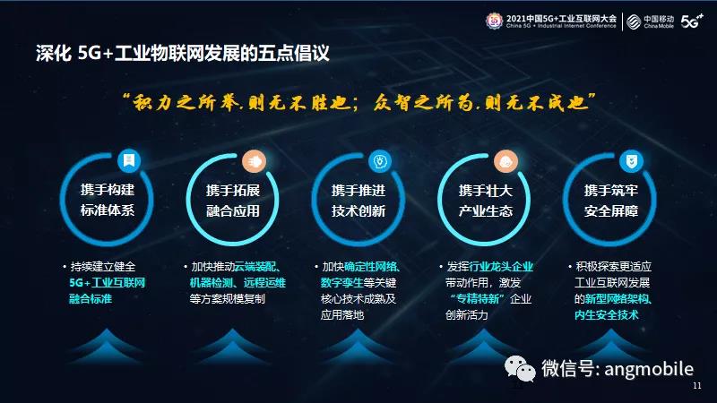 中国移动杨杰:全面建立5G+工业互联网“1+1+1+N”产品体系(附PPT)