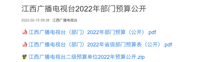 多家广播电视台公布2022预算