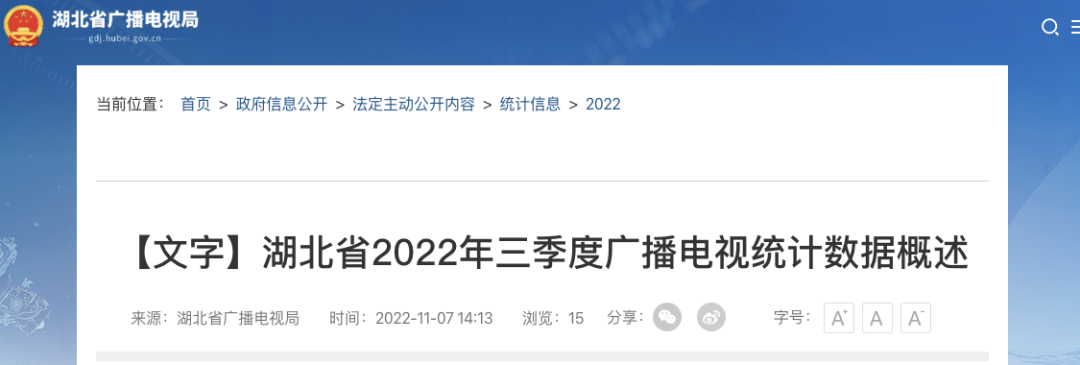 4省（市、自治区）公布广电行业统计公报，大家日子过得怎么样？