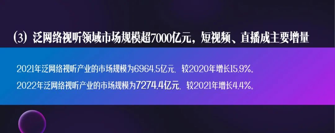 《2023中国网络视听发展研究报告》完整版来了