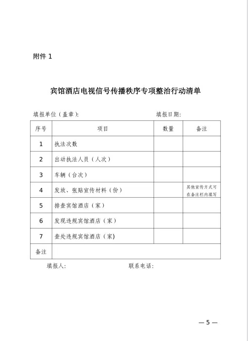 涉及IPTV、有线电视等三类违规行为，山东省广电局整治宾馆酒店违规电视服务