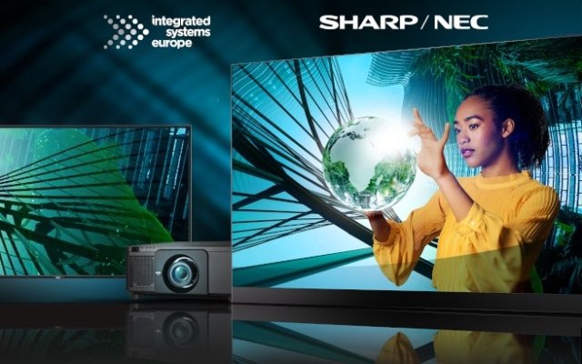 迈向明天｜SHARP/NEC携多系列新品重磅亮相ISE 2024