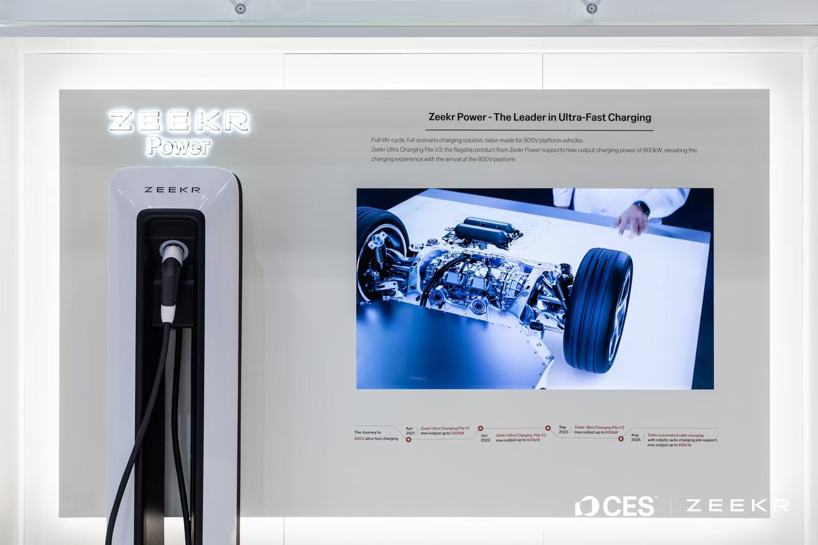 威睿三电强势登陆CES 2025，全域800V三电解决方案引领海外