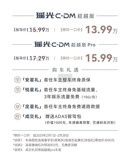 星途瑶光C-DM超越版Pro,豪华配置与亲民价格的完美结合 星途瑶光C-DM超越版Pro,豪华配置与亲民价格的完美结合