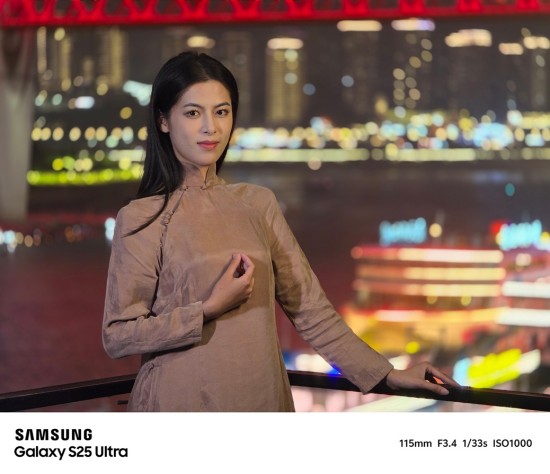 AI超视觉影像再革新 三星Galaxy S25系列定格重庆夜色