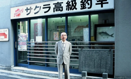 SAKURALURE樱花路亚釣竿を造り四代目、江戸川は百二十年