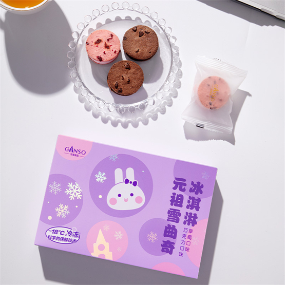 元祖雪曲奇新品上市：饼干夹冰淇淋双口味引爆夏日冰爽革命
