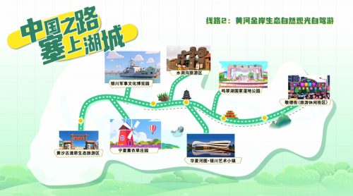 2025银川“中国之路 塞上湖城”主题自驾游活动在银川花博园盛大启程