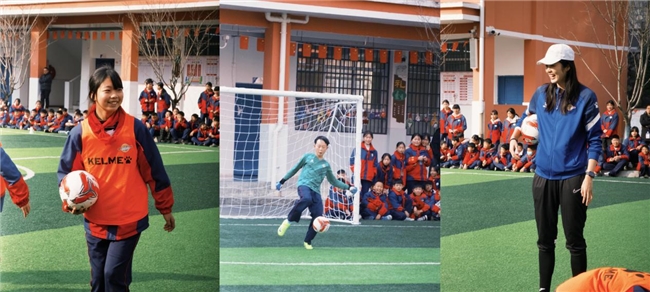 “星球计划”第十片阳光球场落户湖北咸丰 赵丽娜与乡村学子共筑绿茵梦想